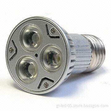 LED Spotlight Bulb with 3W Power and 85 to 265V AC Input Voltage, Supports Long Lifespan